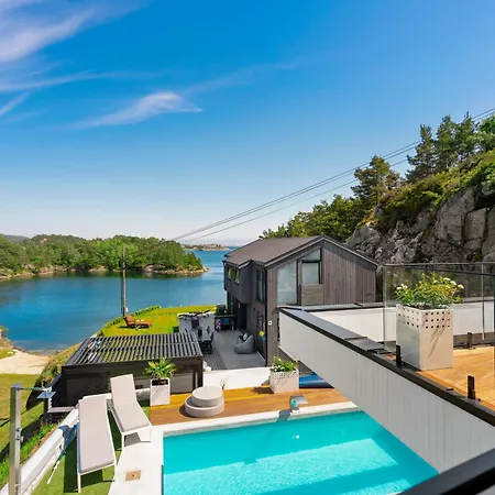 Seaside Oasis Villa Kristiansand Exterior photo